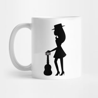 Mujer Con Guitarra Mug